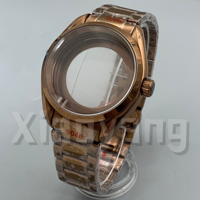 Bronze Case Watch - 40MM NH35 Polish Bezel Rose Brass