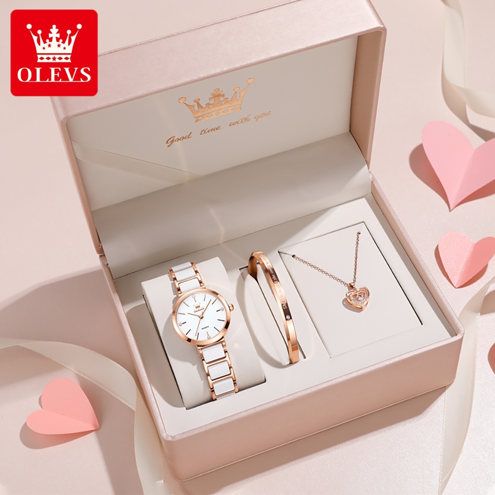 Luxury Watch Ladies - OLEVS Women Watch 5877 Luxury Elegant