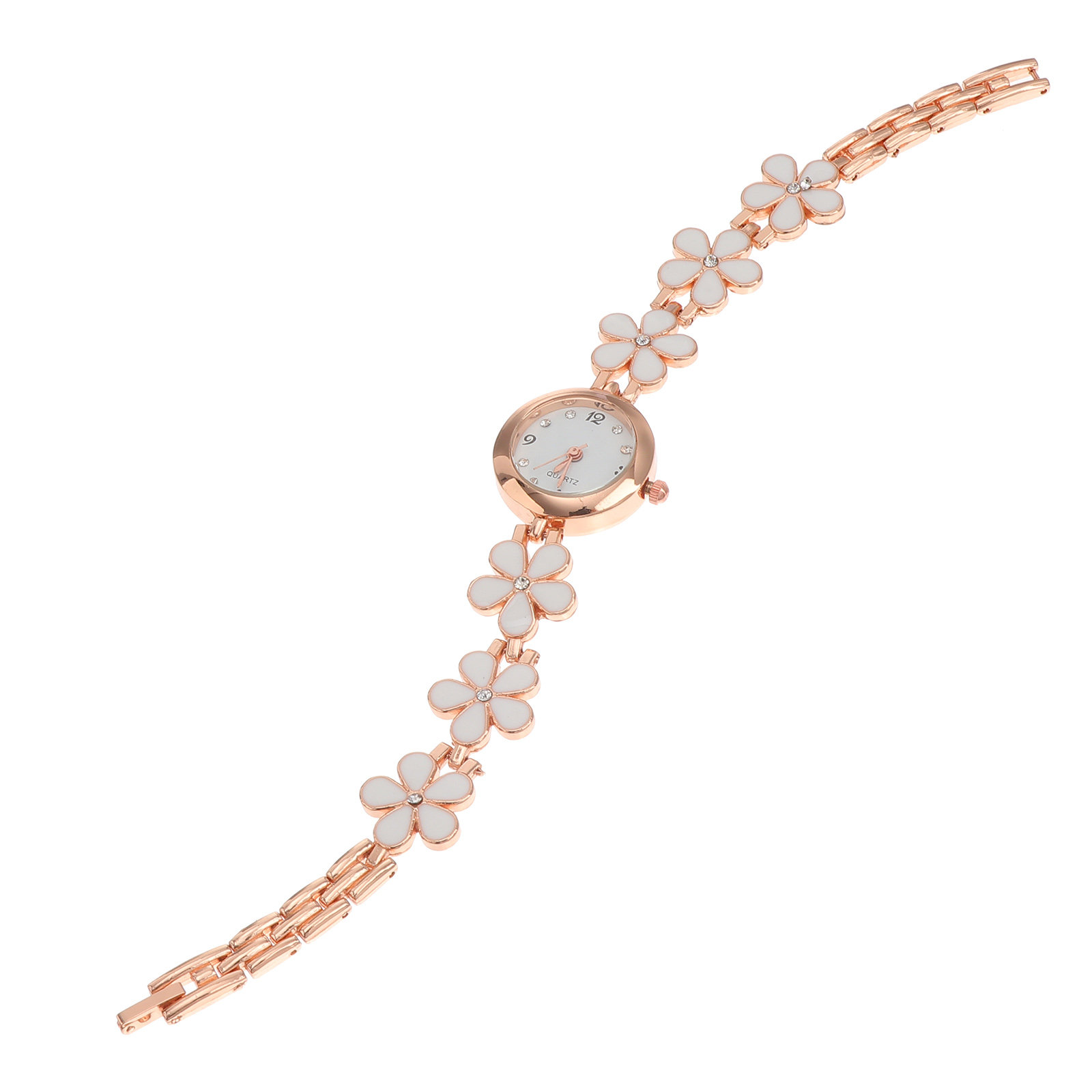 Luxury Watch And Bracelet - Exquisite Watch White Bracelet Waterproof Fine