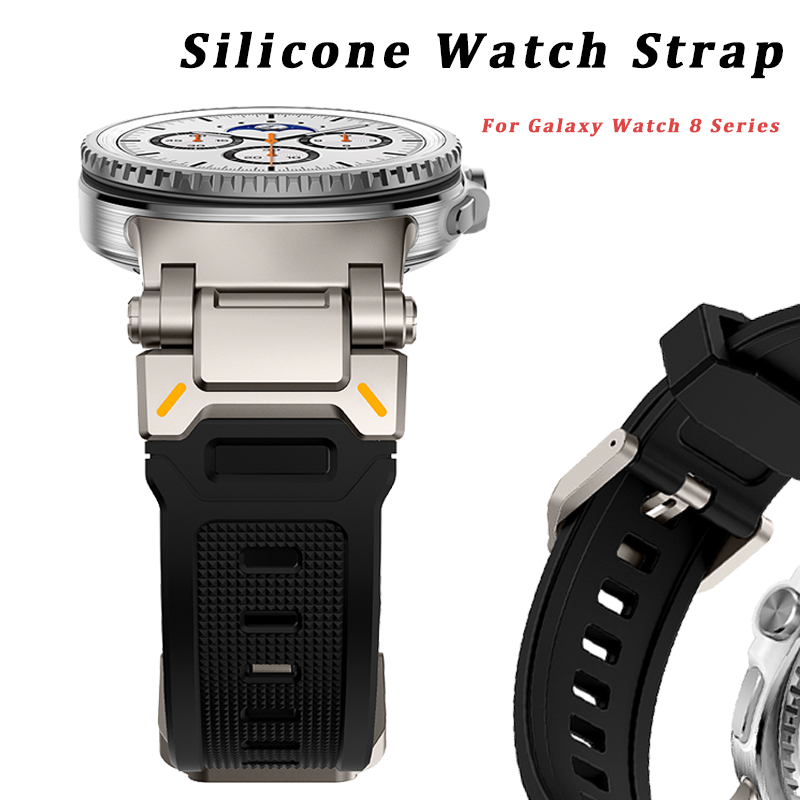Luxury Watch Galaxy - New Rubber Strap for Samsung Galaxy