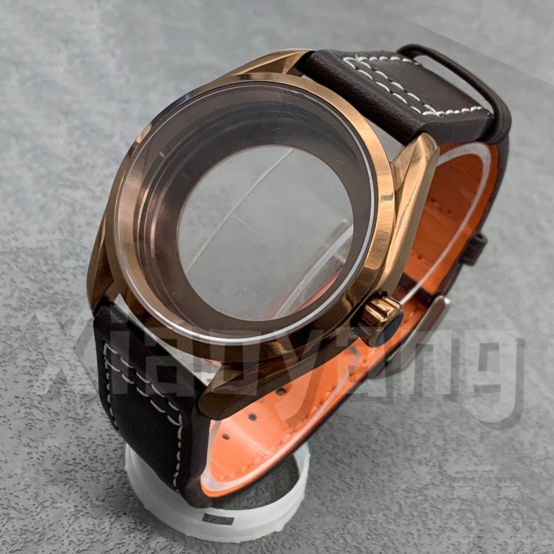 40MM NH35 Polish Bezel Rose Br - Bronze Case Watch 评论和价格