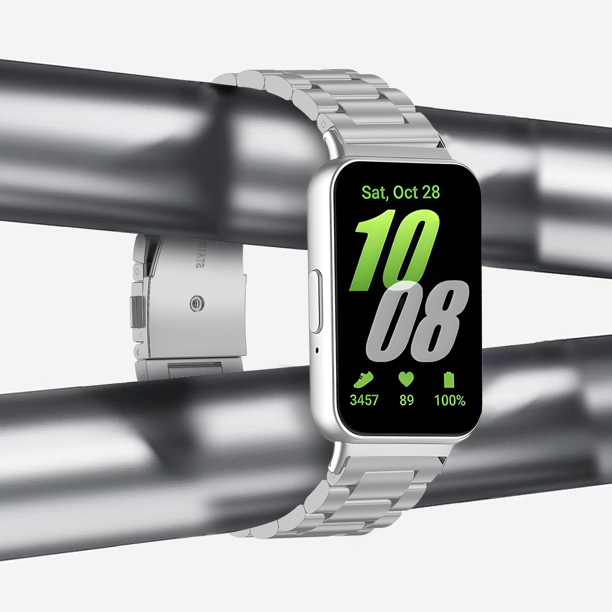 Stainless Steel Strap For Sams - Luxury Watch Galaxy 评论和价格