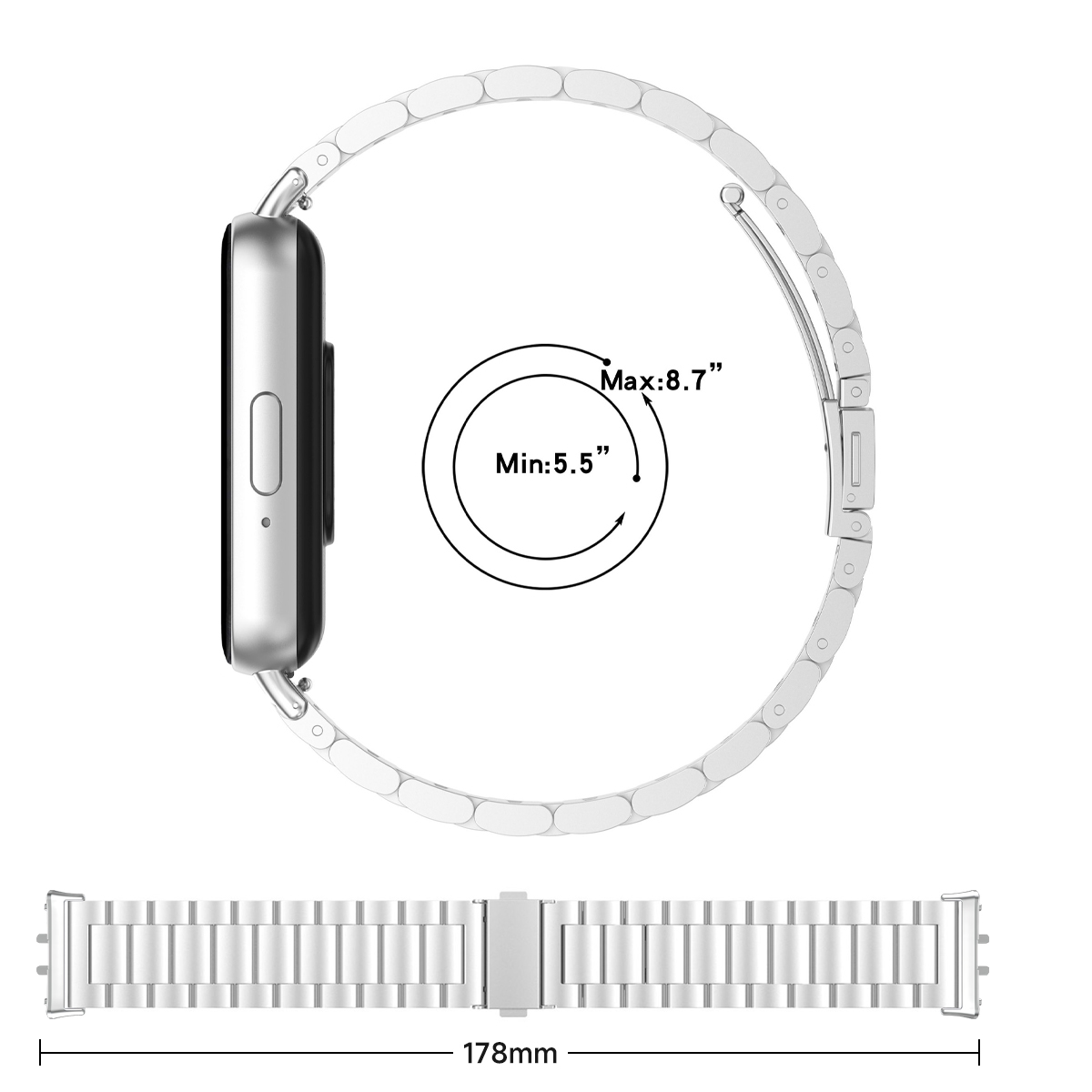 Stainless Steel Strap For Sams - Luxury Watch Galaxy 评论和价格