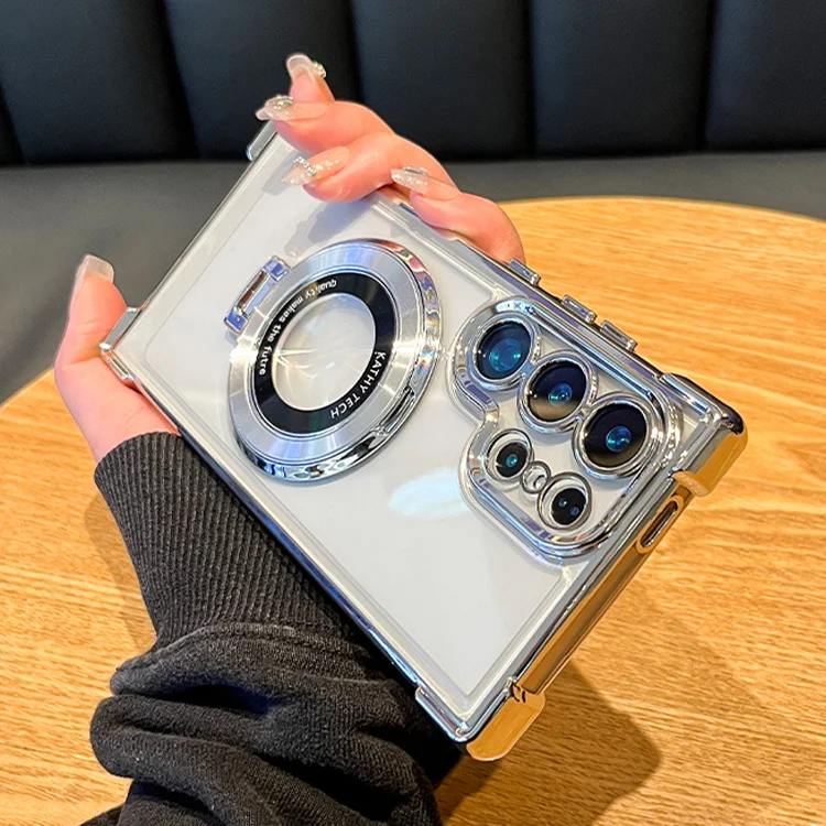 Luxury Plating Shockproof Magn - Luxury Watch Galaxy 评论和价格