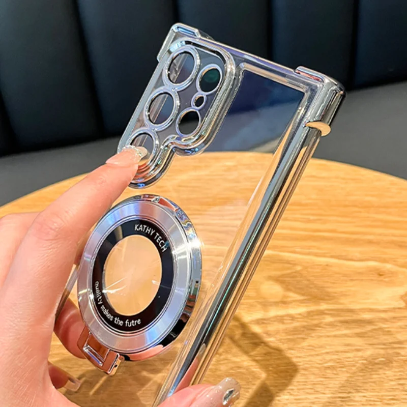 Luxury Plating Shockproof Magn - Luxury Watch Galaxy 评论和价格