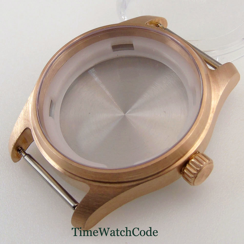 39mm Pilot Diver Watch Case So - Bronze Case Watch 评论和价格