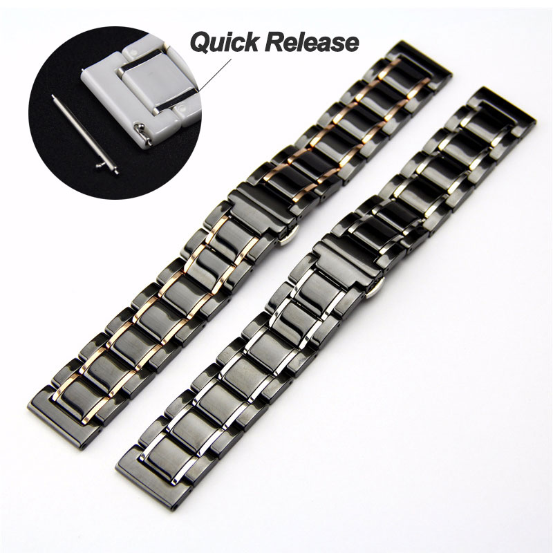 20mm 22mm 24mm Ceramic band Fo - Luxury Watch Galaxy 评论和价格
