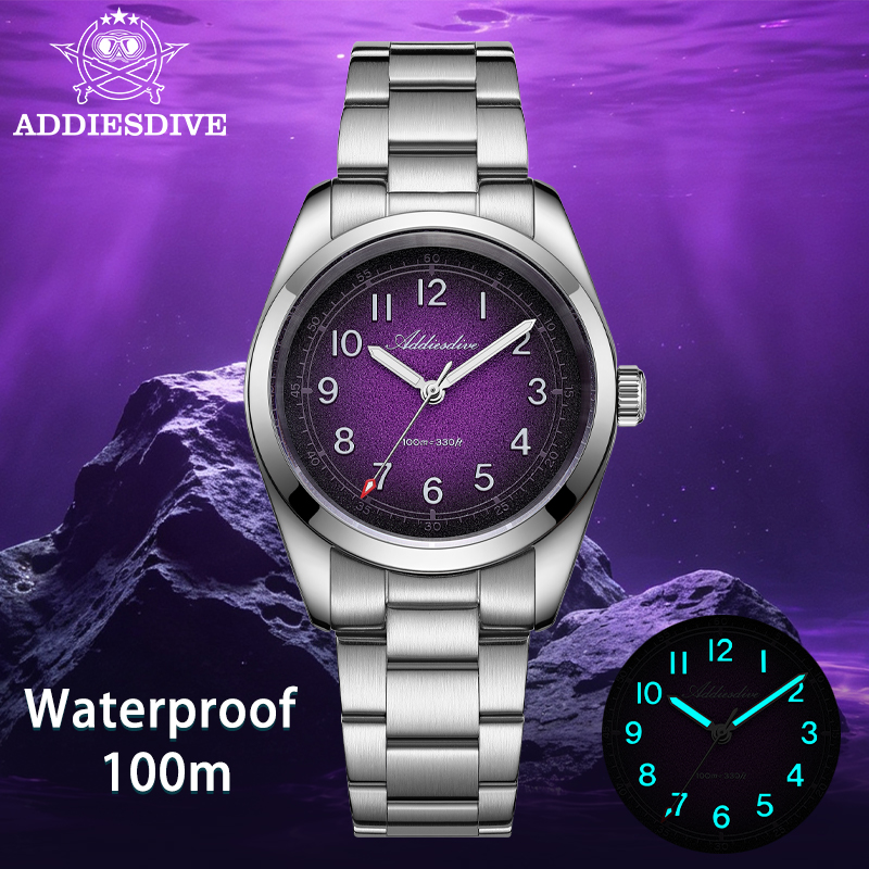 ADDIESDIVE New Men's Diver Qua - Luxury Watch It 评论和价格