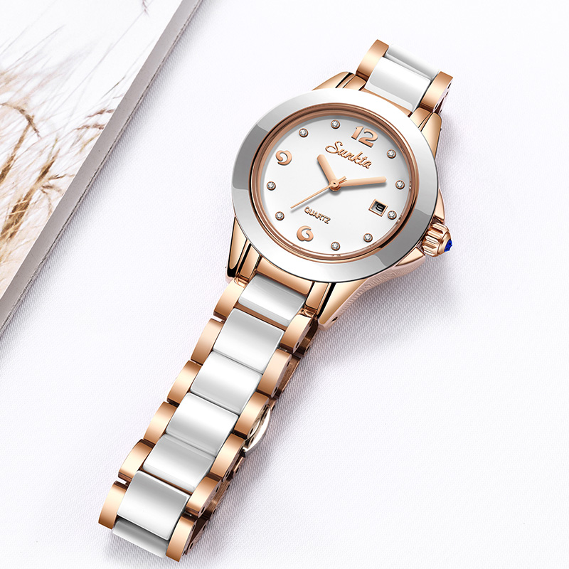 Sunkta Fashion Casual Quartz W - Luxury Watch Ladies 评论和价格