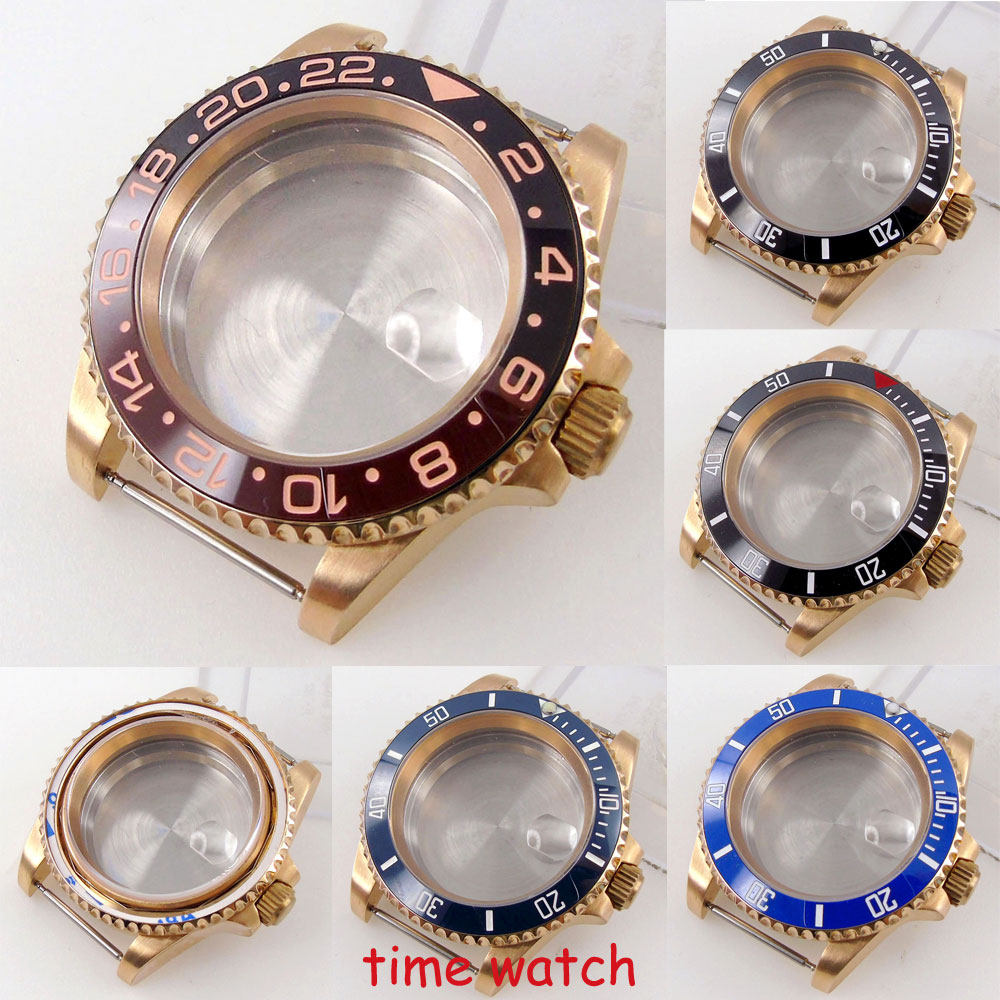 40mm CUSN8 Solid Bronze Diver  - Bronze Case Watch 评论和价格