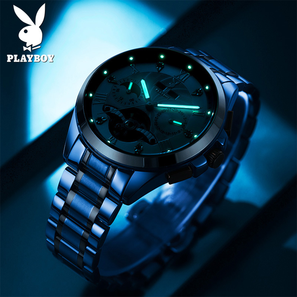 PLAYBOY 3090 Luxury Men's Auto - Rolex Watch Daytona 评论和价格