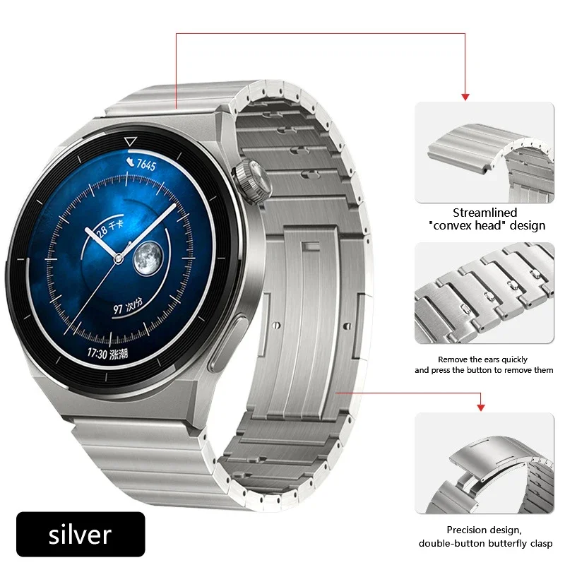 22mm Quick Fit Titanium Metal  - Luxury Watch Galaxy 评论和价格