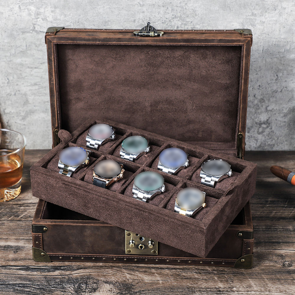 CONTACT'S FAMILY 8 Leather Cus - Luxury Watch Case 评论和价格