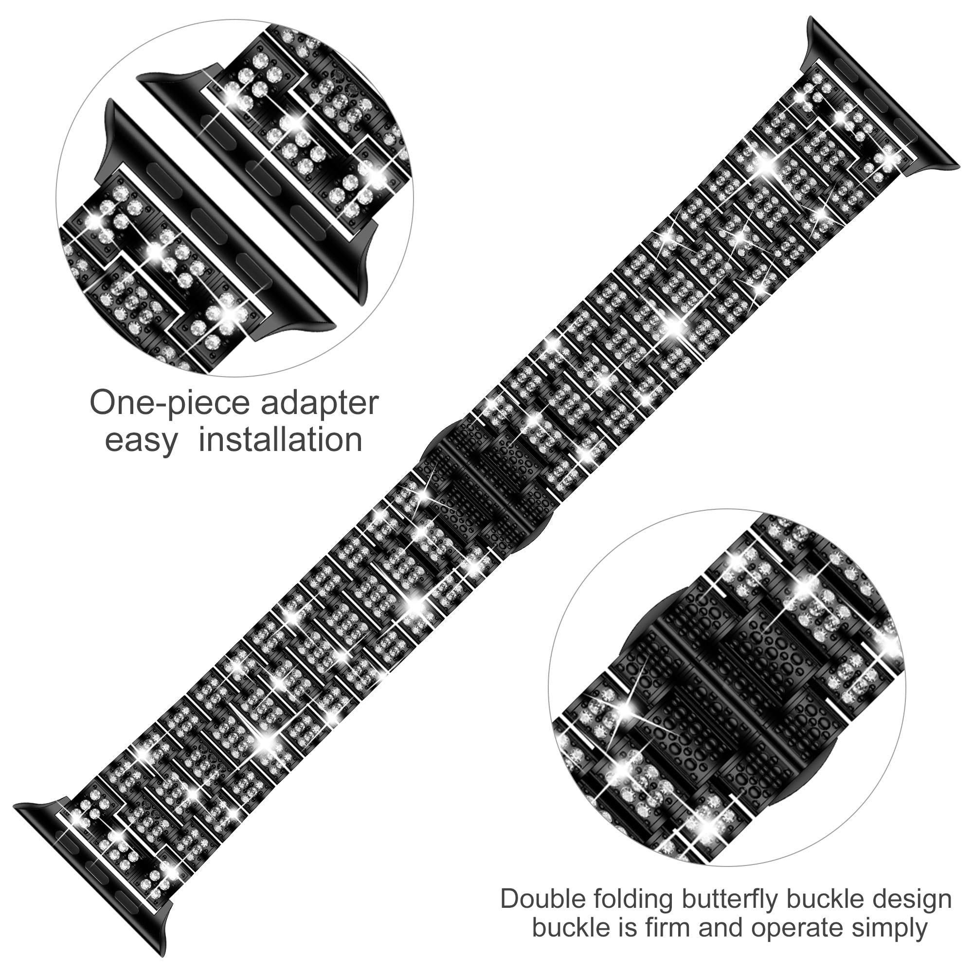 Diamond Strap for Apple Watch  - Apple Watch Luxury X 评论和价格