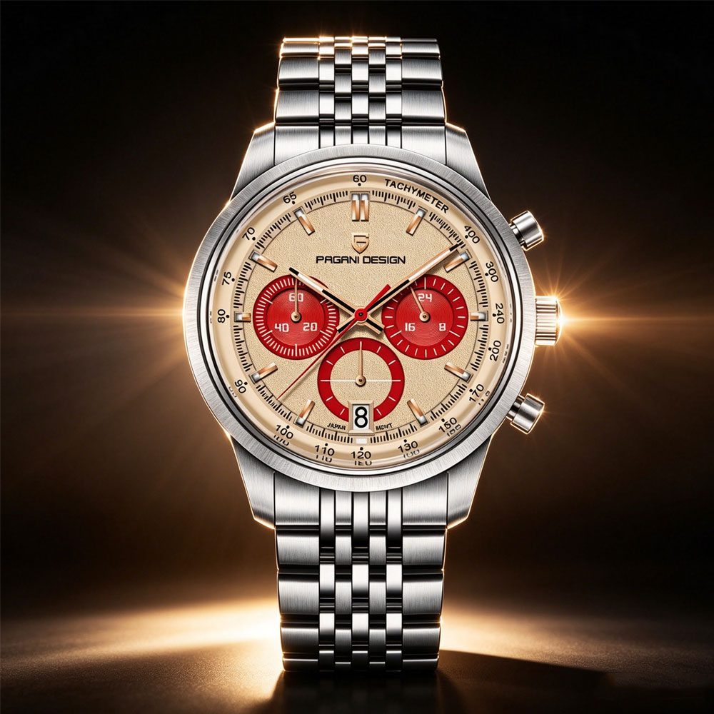 PAGANI DESIGN New Men Watch Lu - Luxury Watch And Bracelet 评论和价格