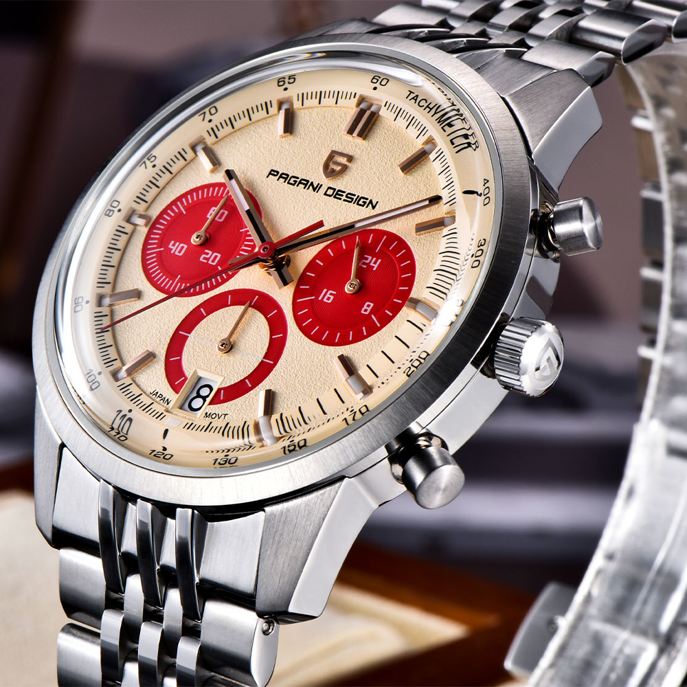 PAGANI DESIGN New Men Watch Lu - Luxury Watch And Bracelet 评论和价格