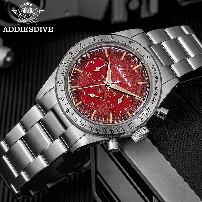 ADDIESDIVE AD2552 Chronograph  - Luxury Watch It 评论和价格