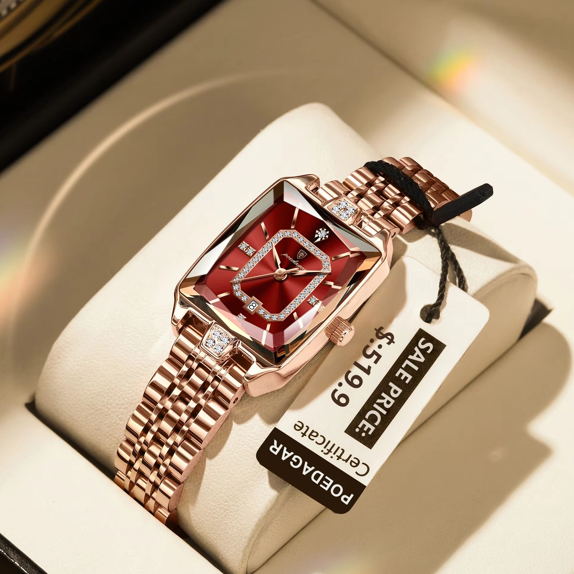 POEDAGAR Fashion Elegant Women - Luxury Watch Ladies 评论和价格