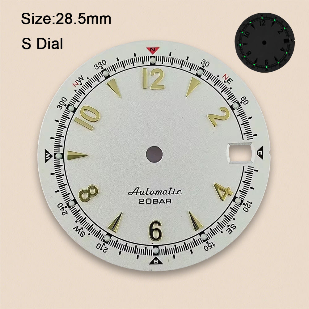 Nh35 Dial S Logo 28.5mm Retro  - Bronze Case Watch 评论和价格