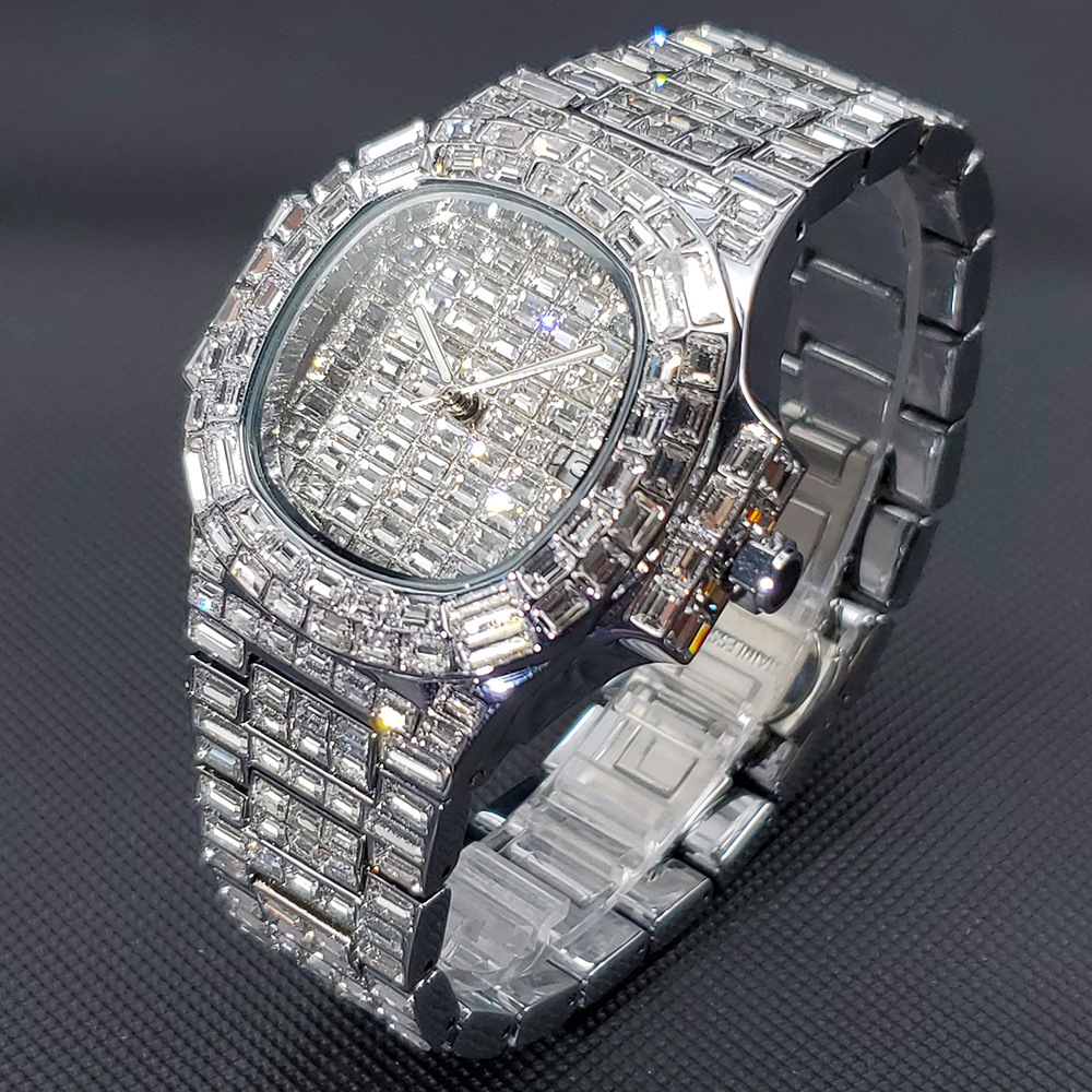 High Grade Full Stone Wrist Wa - Luxury Watch Grade 评论和价格