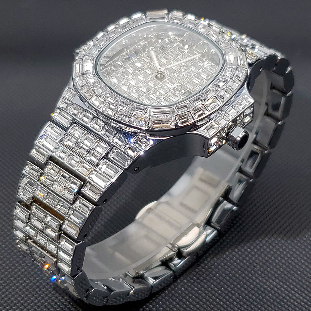 High Grade Full Stone Wrist Wa - Luxury Watch Grade 评论和价格
