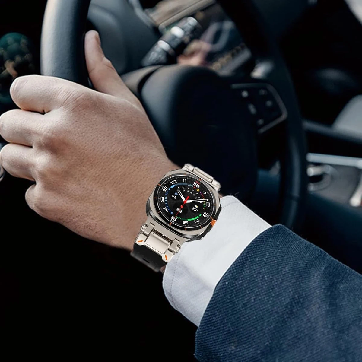 Luxury Leather Band for Samsun - Luxury Watch Galaxy 评论和价格