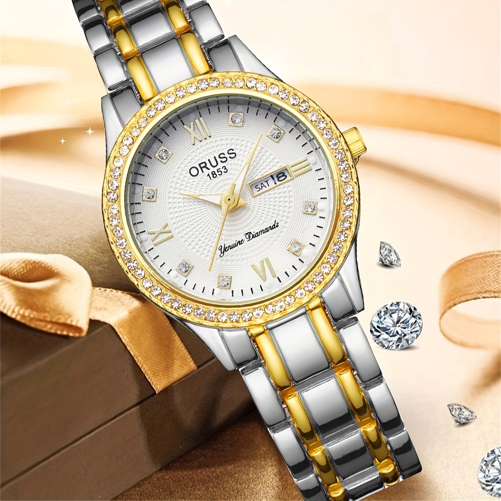 Women's watch room Gold with w - Luxury Watch Grade 评论和价格