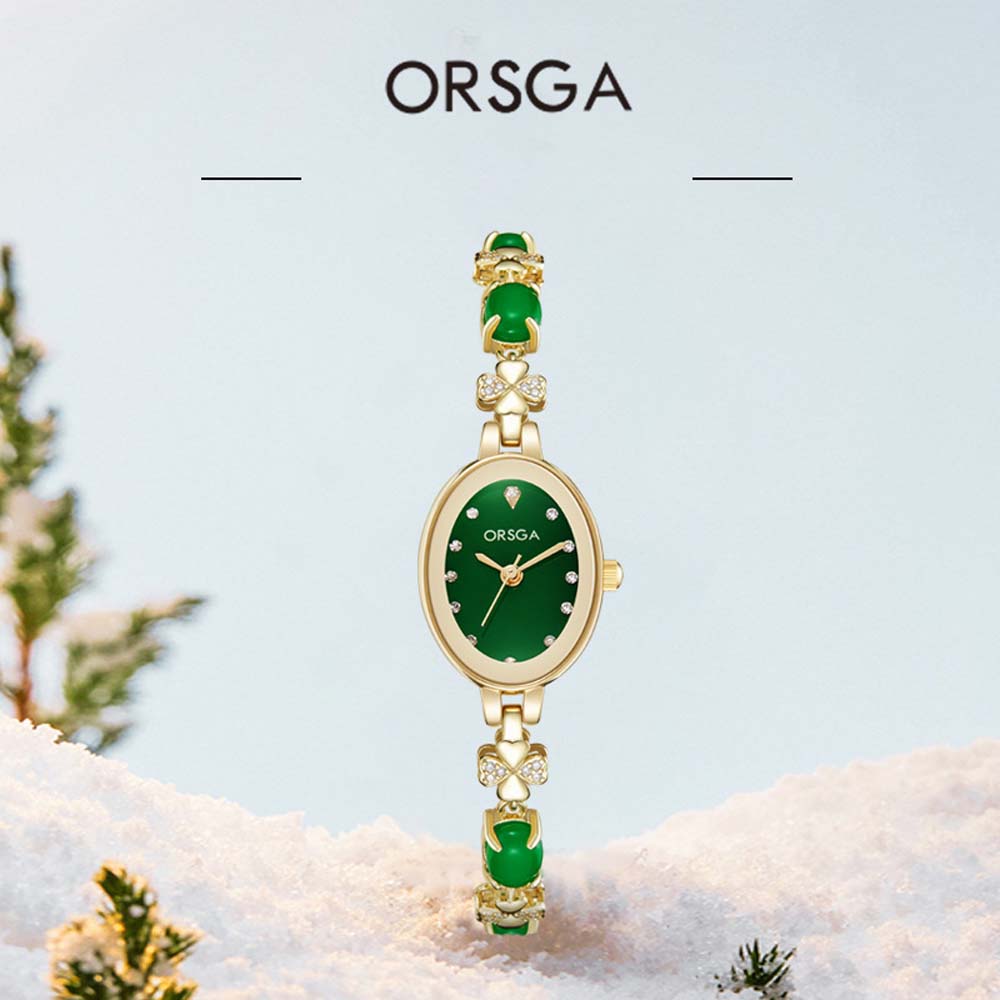 ORSGA Ladies' Diamond Inlaid S - Luxury Watch Grade 评论和价格