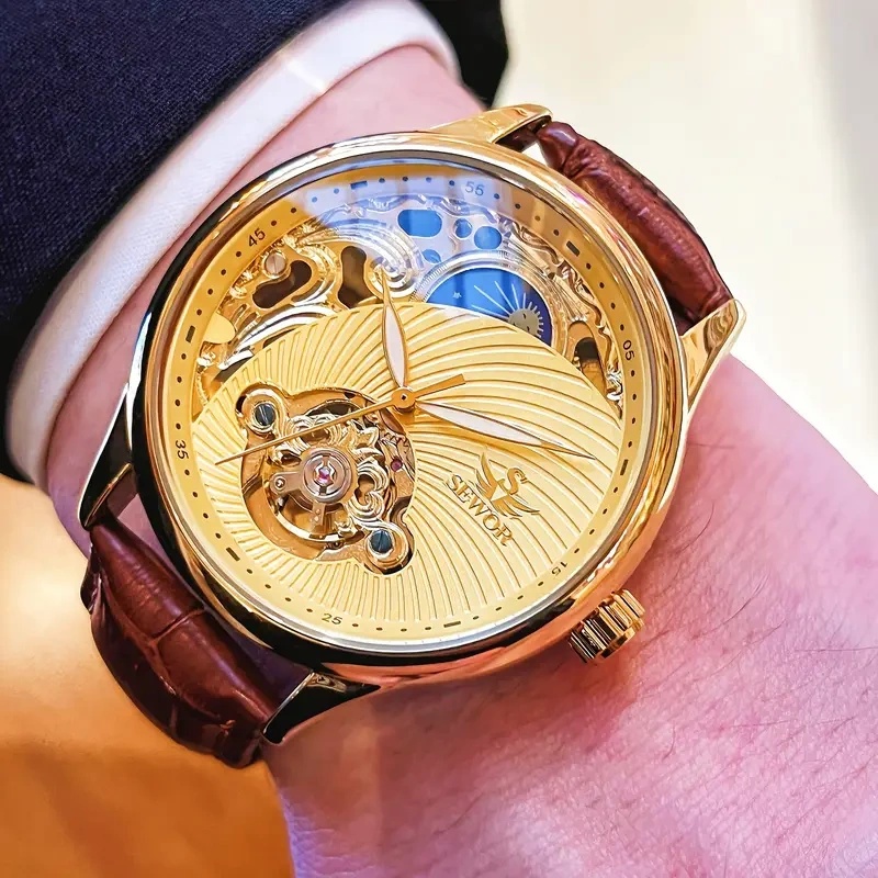 Luxurious Men's Automatic Mech - Luxury Watch It 评论和价格