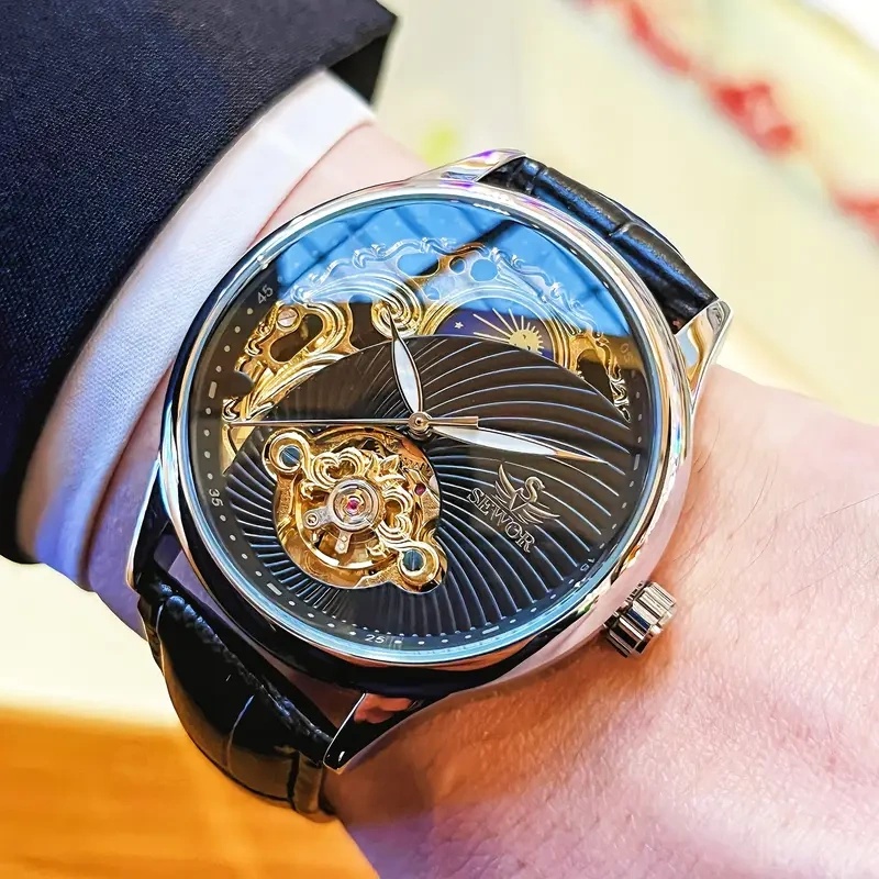 Luxurious Men's Automatic Mech - Luxury Watch It 评论和价格