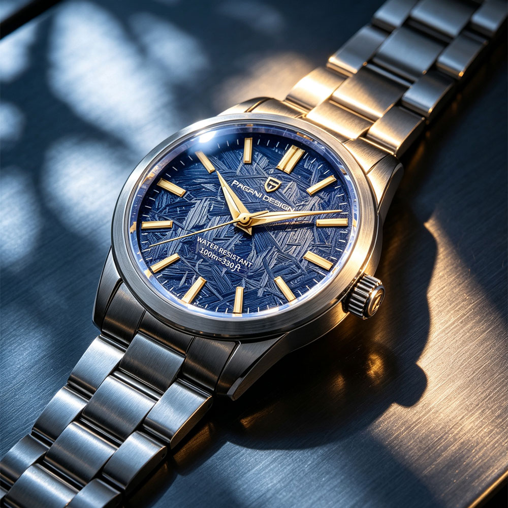 PAGANI DESIGN 40MM Men Quartz  - Luxury Watch And Bracelet 评论和价格