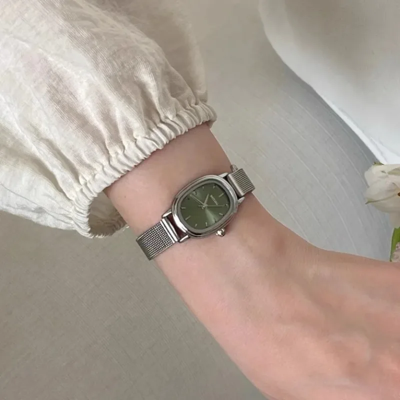 Small Oval Dial Green Watch Si - Luxury Watch Ladies 评论和价格
