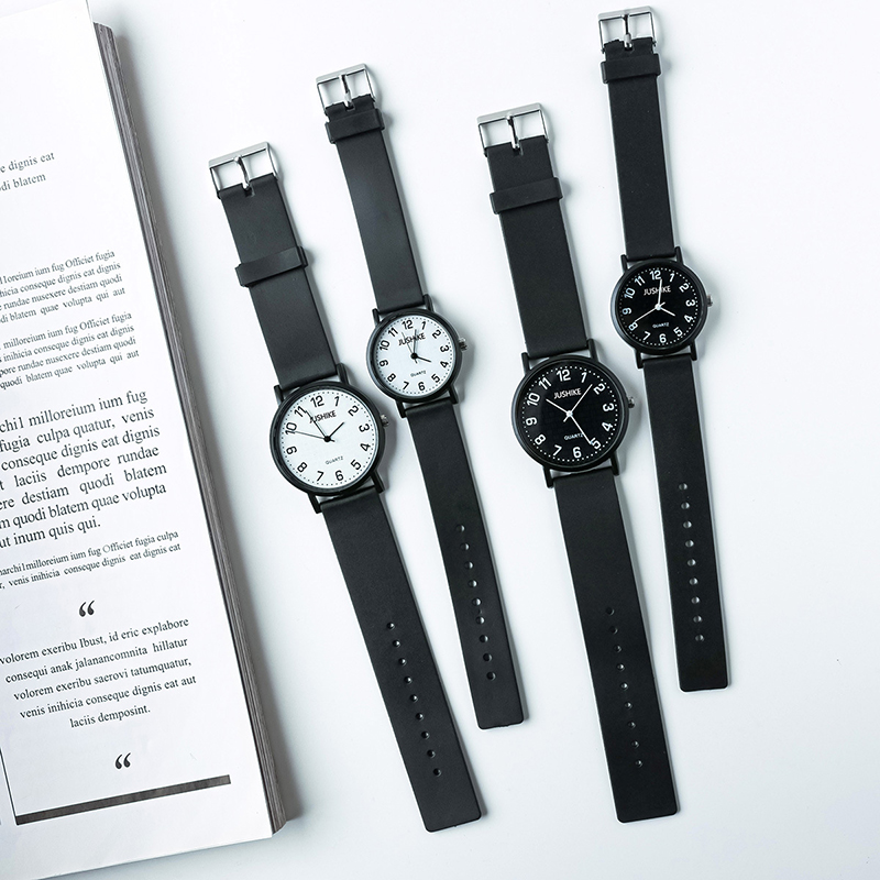 Simple Black Watch Quartz Watc - Luxury Watch Ladies 评论和价格